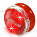 Light Up Yoyo - Translucent Red - Red LED